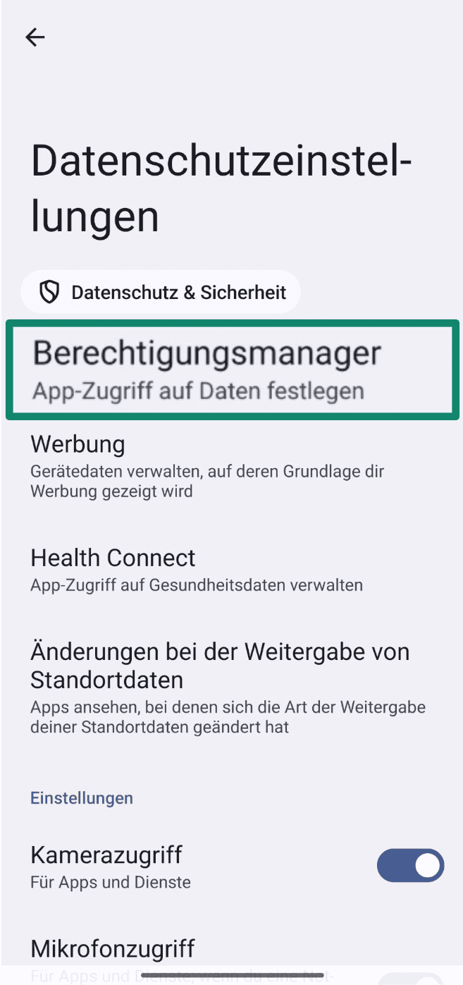 Tap Permission Manager De