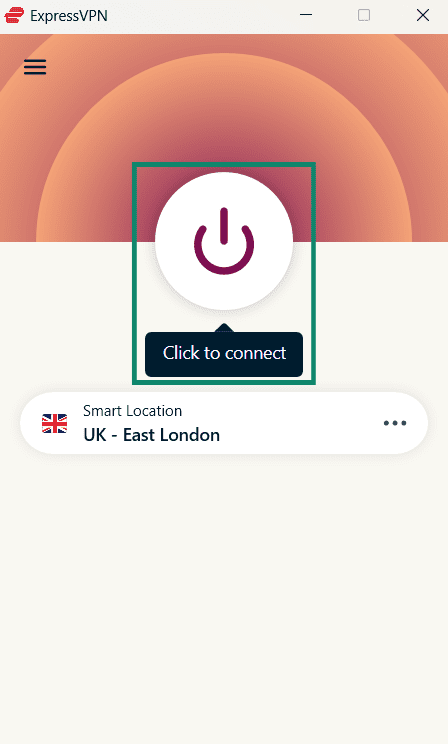 Connecting to ExpressVPN on Windows