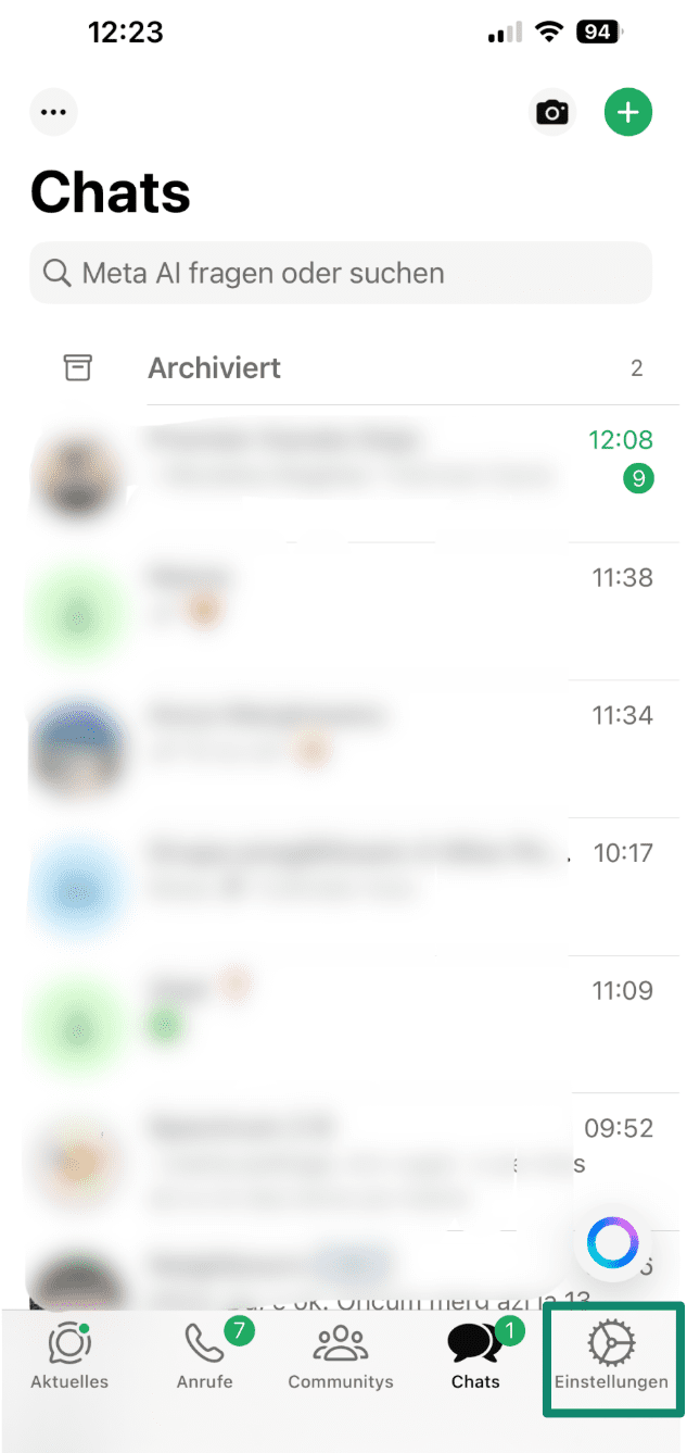 Tap The Settings Icon De