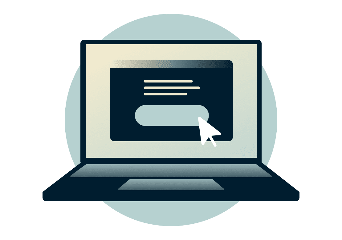 Laptop mit Anmeldungsbildschirm.