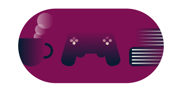 Κουμπιά βιντεοπαιχνιδιών.