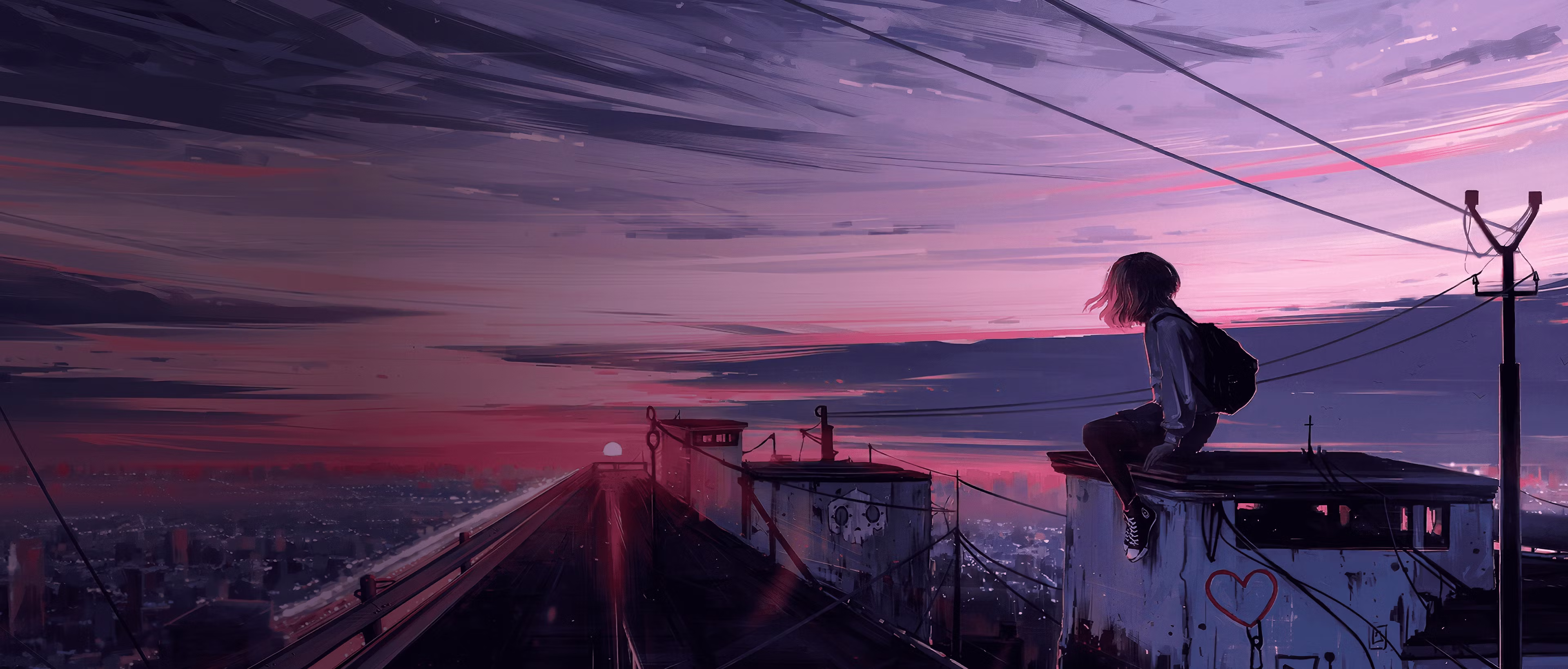 Famille regardant un animé sur un écran de projecteur