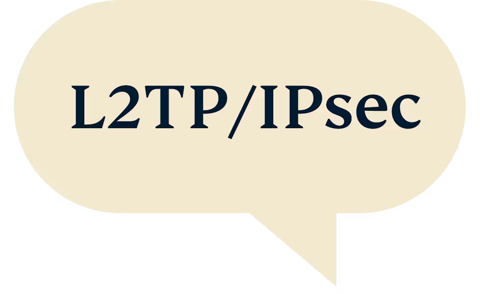 L2TP/IPsec VPN protocol.