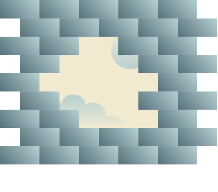 جدار مخترق.