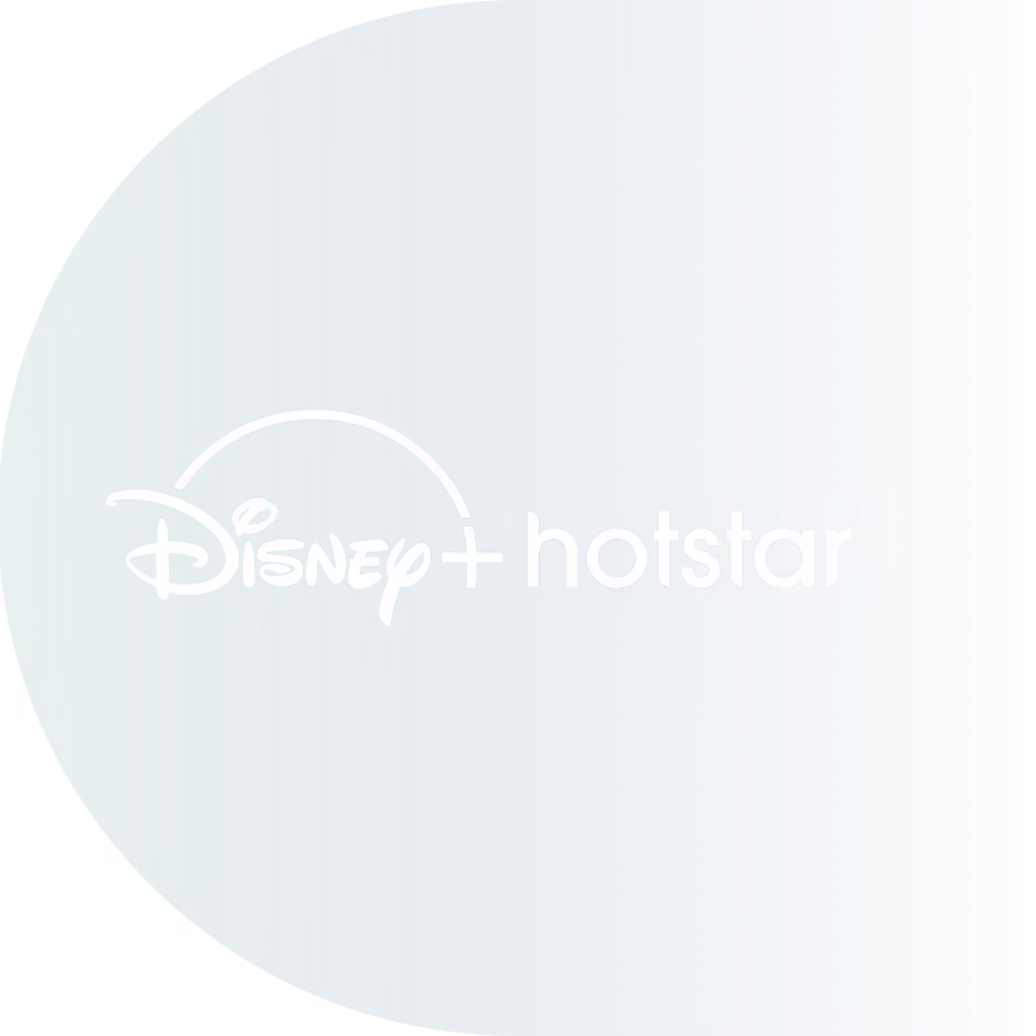 Regardez des matchs en streaming direct sur Hotstar avec ExpressVPN. Logo Disney+ Hotstar.