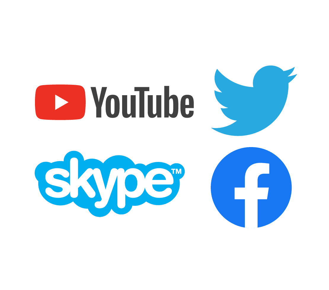 Use ExpressVPN para desbloquear YouTube, Twitter, Skype, Facebook y más.