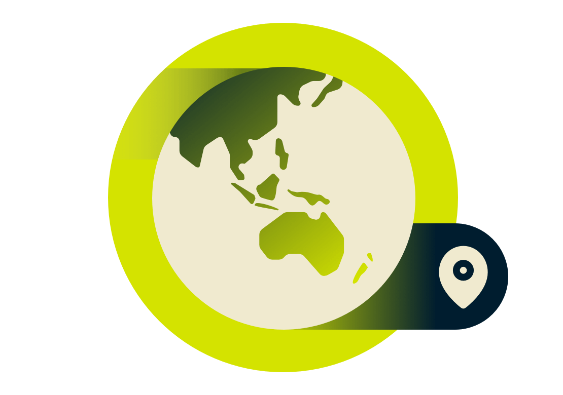 Avustralya harita konumu.