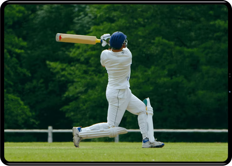 Regarder le cricket Hotstar sur une tablette.