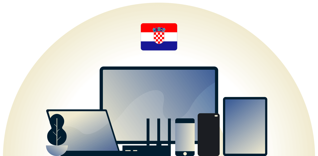 Croatia VPN skyddar en mängd olika enheter.