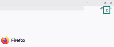 The Firefox extension icon is highlighted.