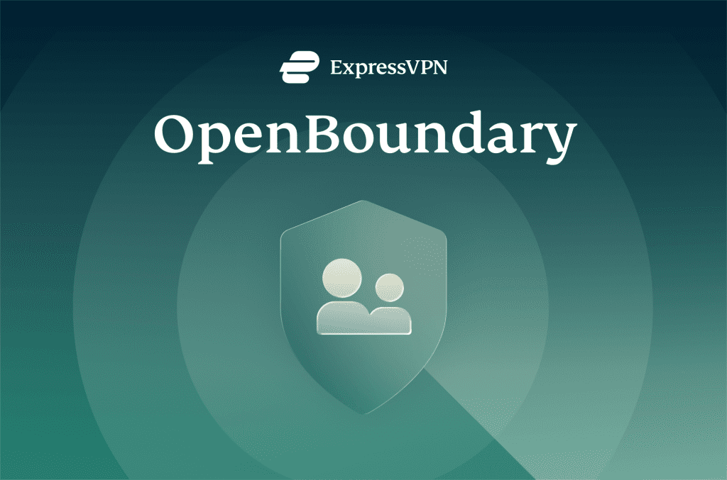 OpenBoundary shield logo for ExpressVPN technology