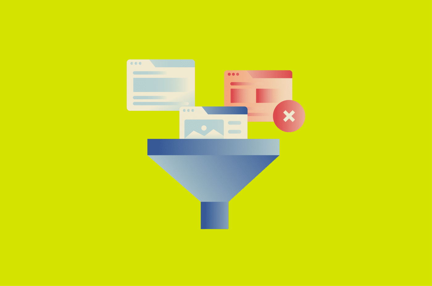 Web content filtering
