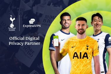 ExpressVPN se une ao Tottenham Hotspur para oferecer privacidade e segurança digital aos fãs