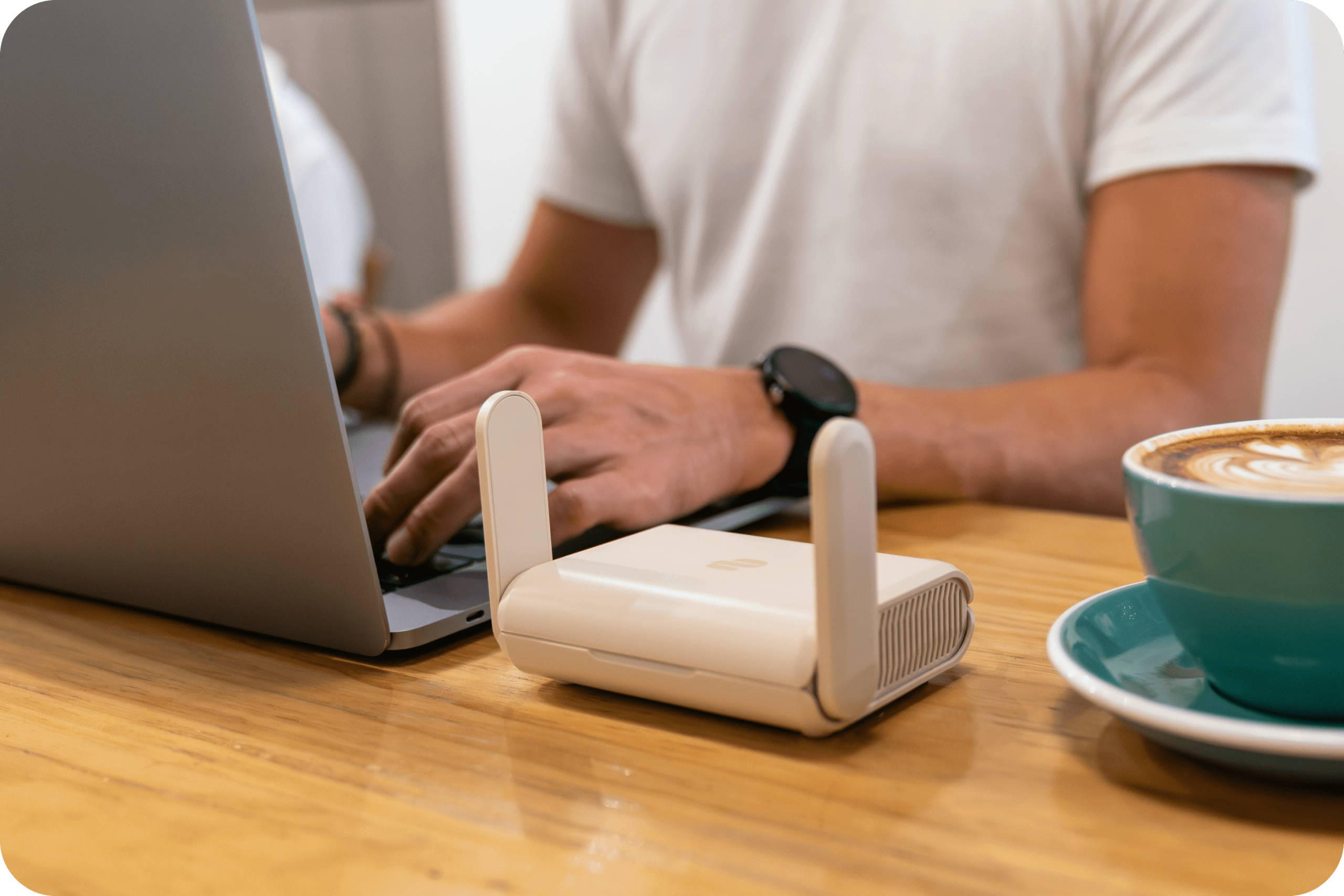 Visual with 5 VPN locations