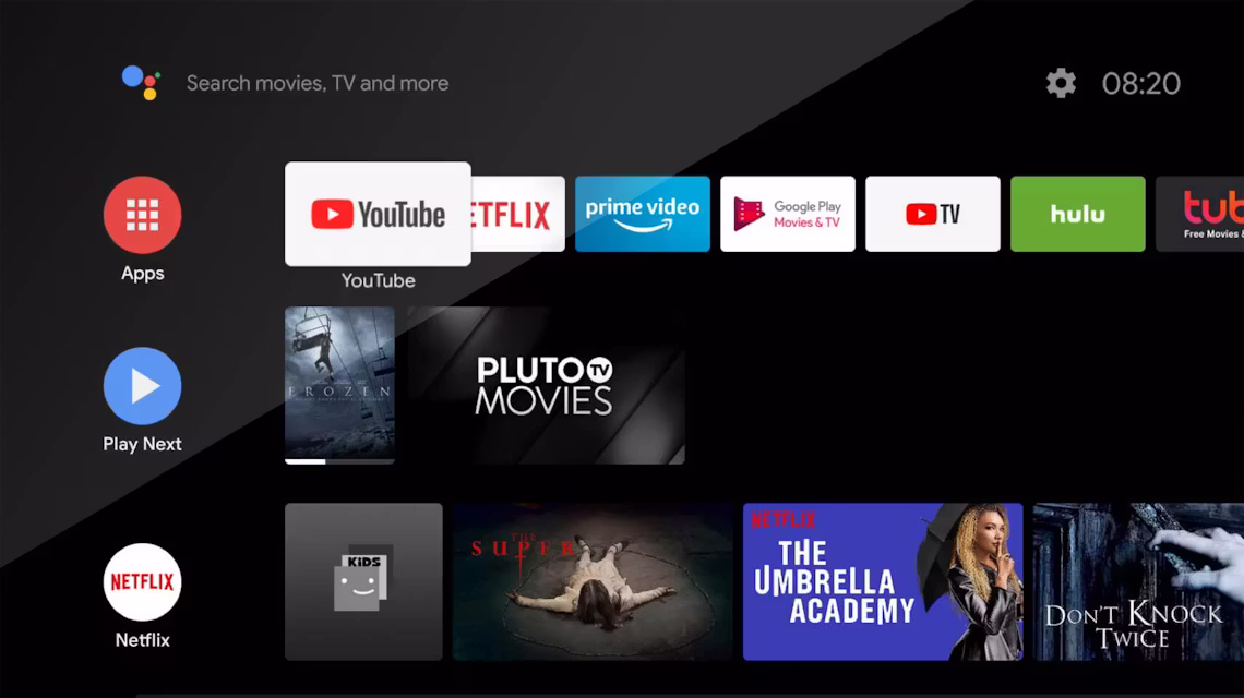 La VPN funziona con Android TV.