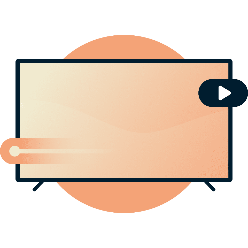 Smart TV VPN voor gebruik van mediastreamer service.